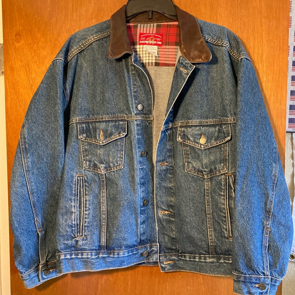 Marlboro Country Store Jean Jacket Medium